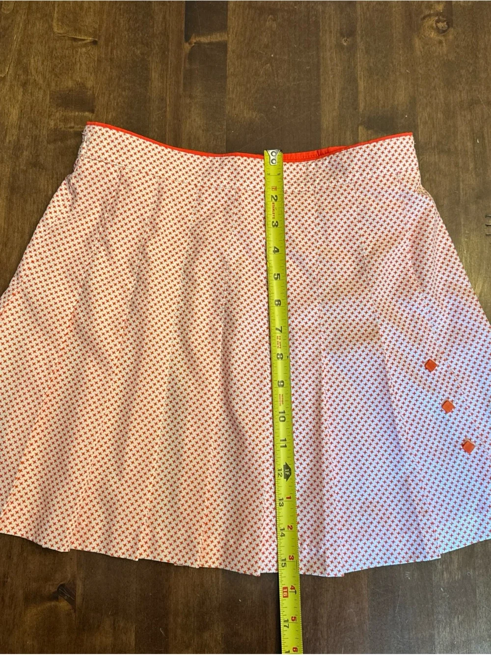 Vintage Tail Tennis Pickle Ball Bright 80s pleated multicolor Skirt Unique 4